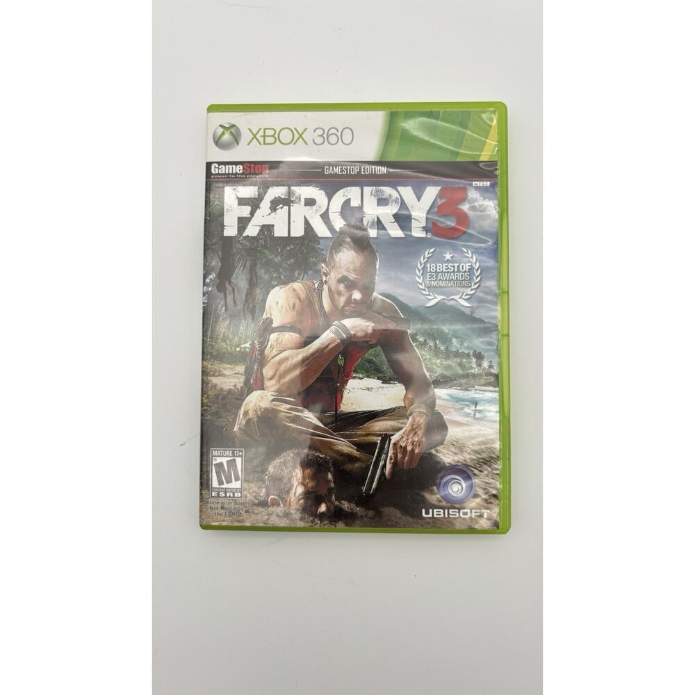 Far Cry 3 (Xbox 360) CIB Complete Tested Works. Very Good Condition